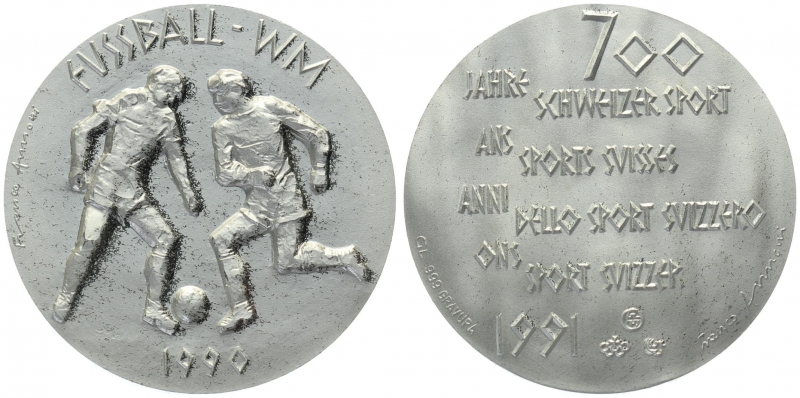1991 700 J. CH Sport - 1990 Fussball WM